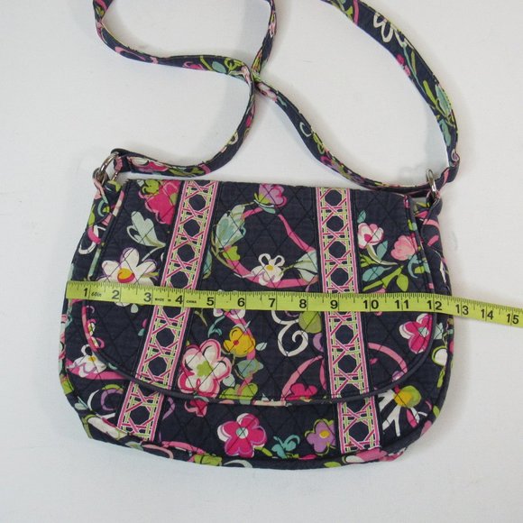 Vera Bradley Crossbody/Shoulder Bag Retired Pattern Ribbons - Picture 9 of 10